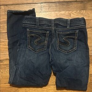 Silver Jeans Dark Blue Boot Cut Women's Jeans